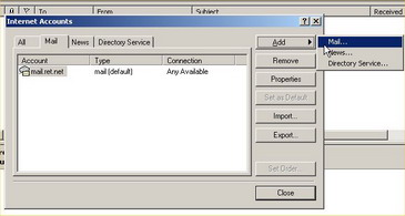 Outlook Express Step 2