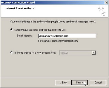 Outlook Express Step 4